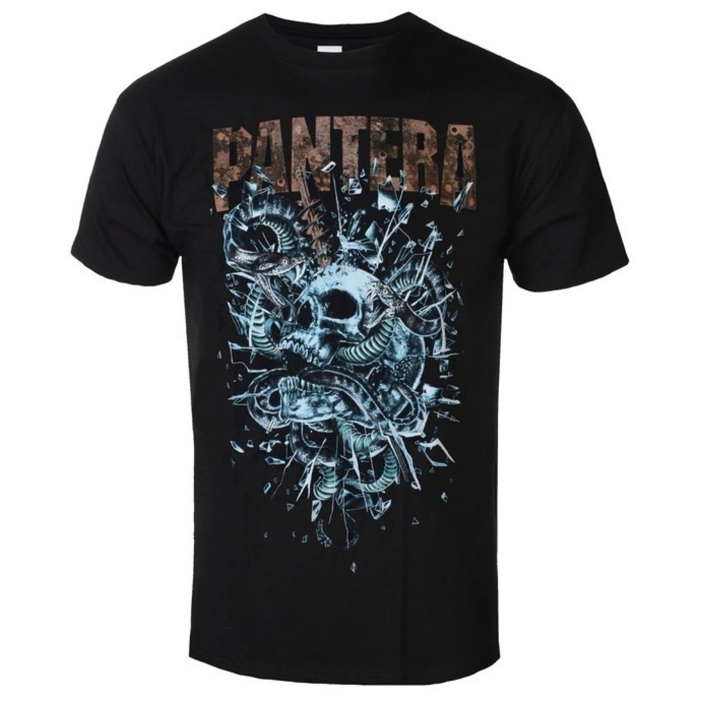 Hip Hop Retro Graphics Pantera Skull And Snakes Music Fan Unisex T-Shirt
